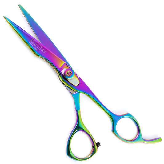 Professional Hair Scissors- 6.5” - Razor Edge Barber Scissors for Men and Women - Premium Shears for Hair Cutting For Salon and Home Use